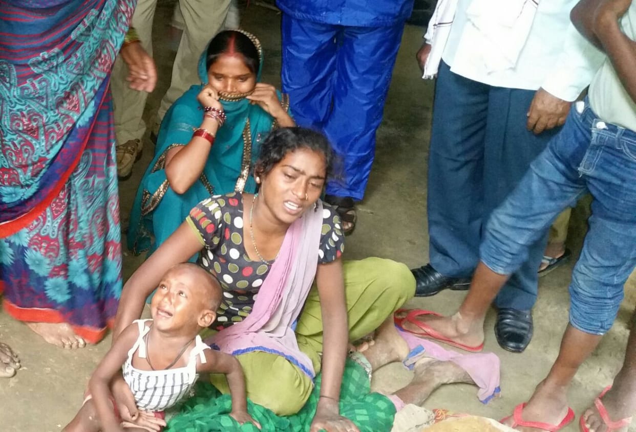 Mother and son killed by lightning