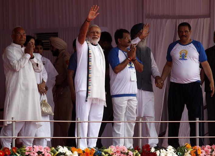 prime minister narendra modi in different moods at capitol complex chandigarh