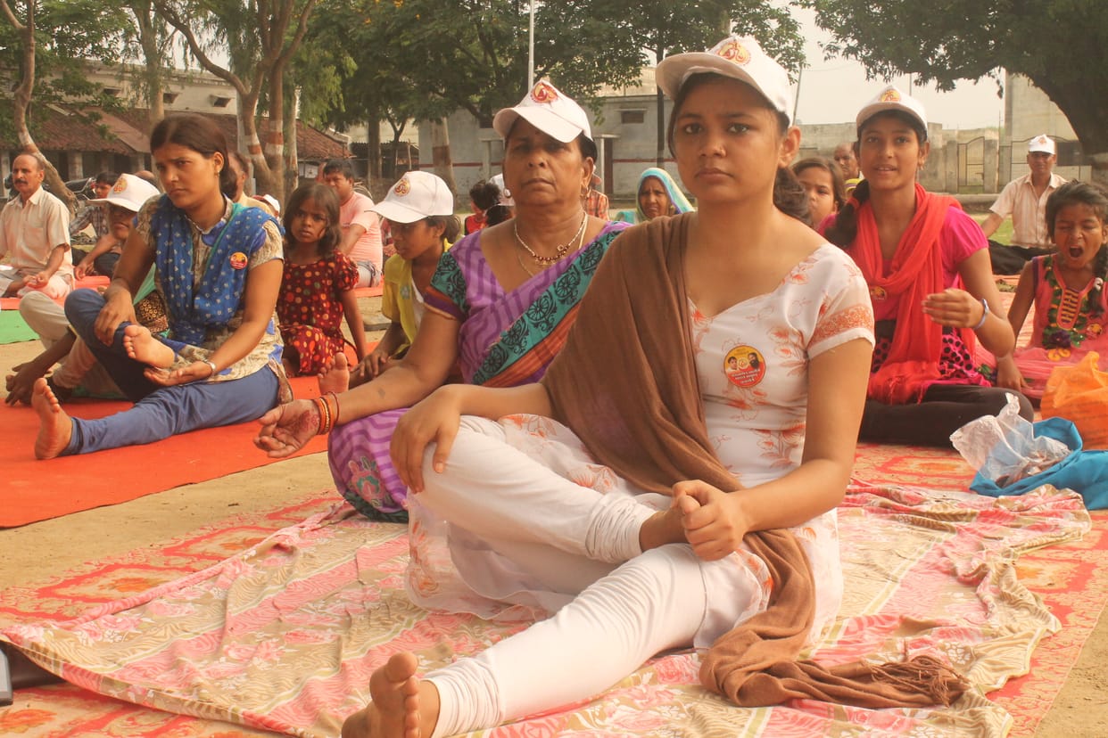 everywhere held yoga