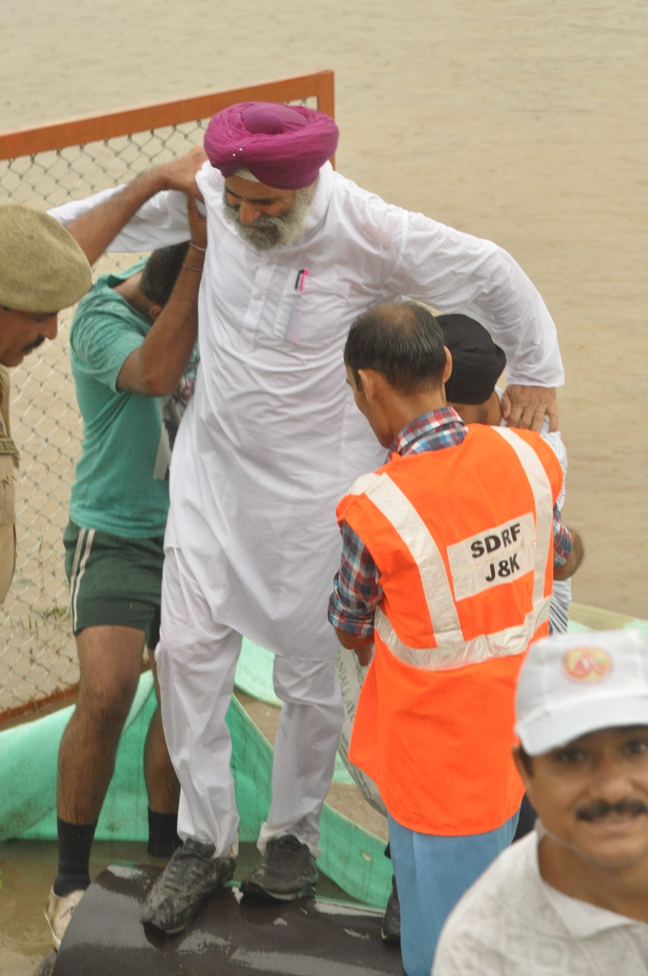 Devastation caused by heavy rains in Jammu