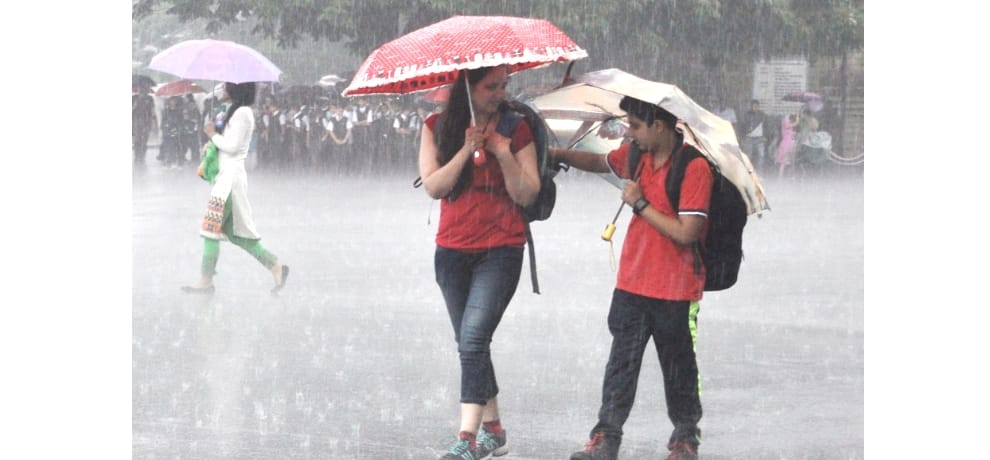 Monsoon update: forecast of heavy rainfall in himachal.