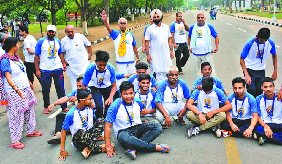 unfulfilled desire to yoga with PM modi in 2nd international yoga day, rampage