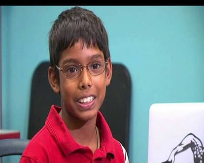 9-year-old CEO-cum-cyberexpert Reuben Paul