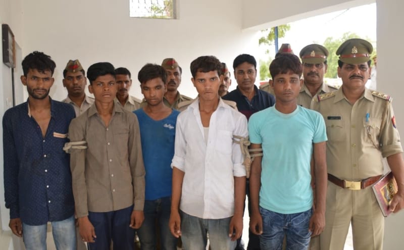 Six members of the gang arrested atrichous