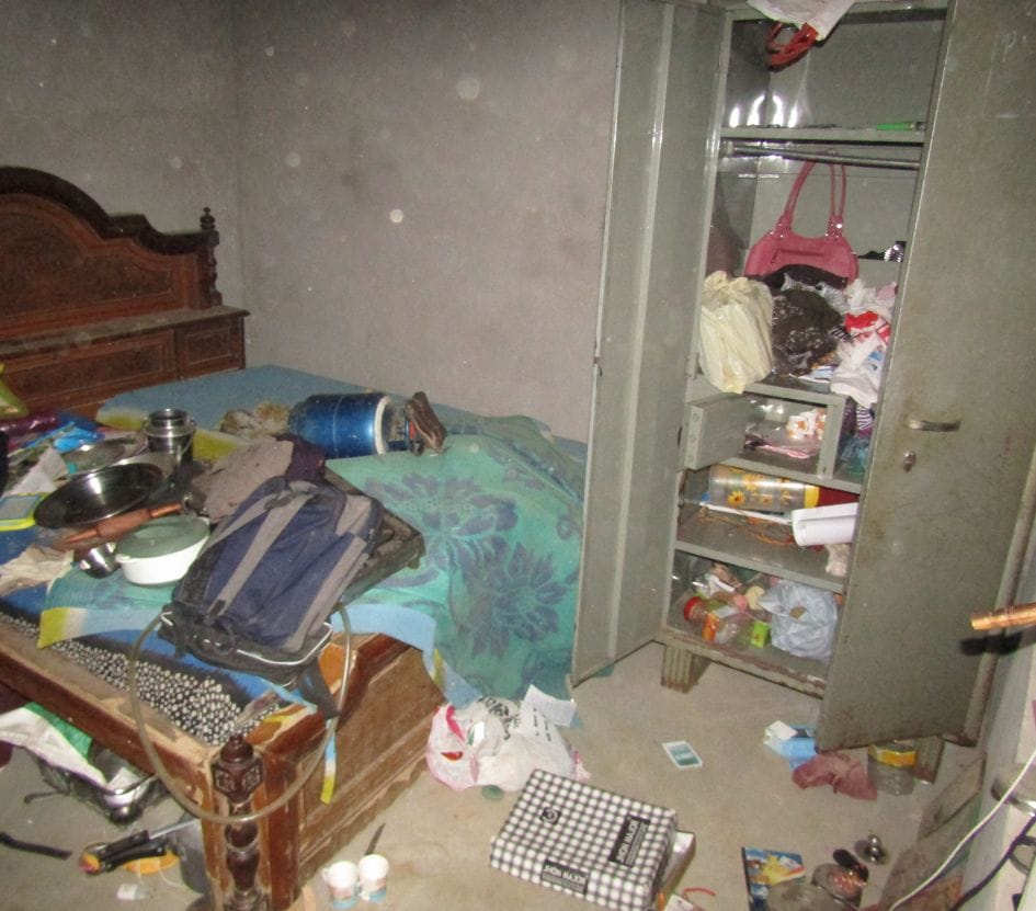 The house built by thieves targeted military