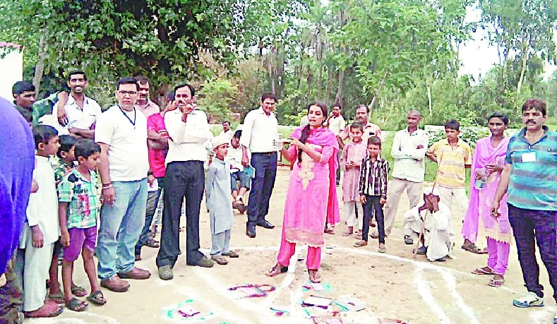 Hatred of open defecation occurs, a team