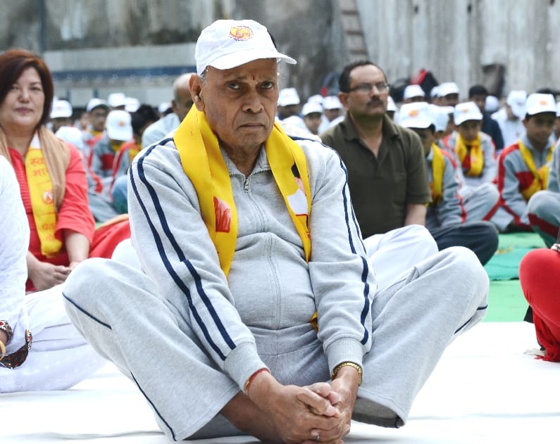 International yoga day celebration at shimla, live photos.