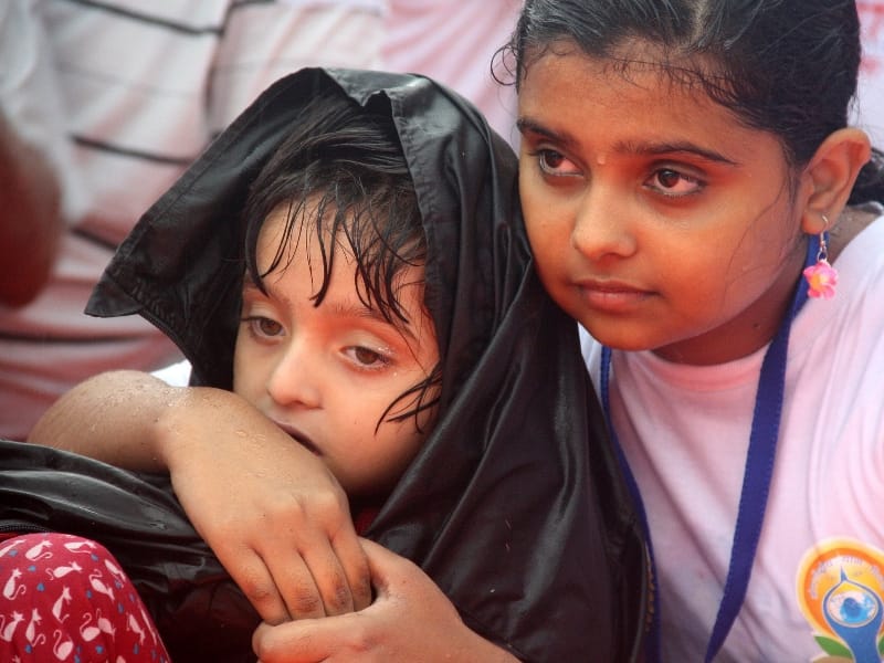 Pics of international yoga day.