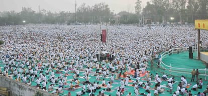 After Sri Baba Ramdev show strength, the sum on the pretext of 'show of strength'