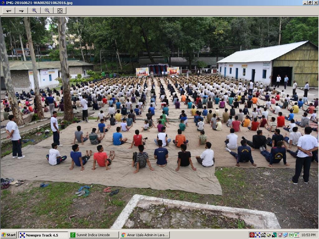 Good yoga, and coincidentally made people joined