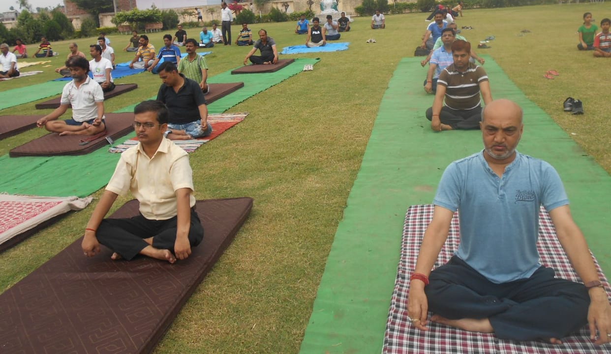 Yoga boom town village