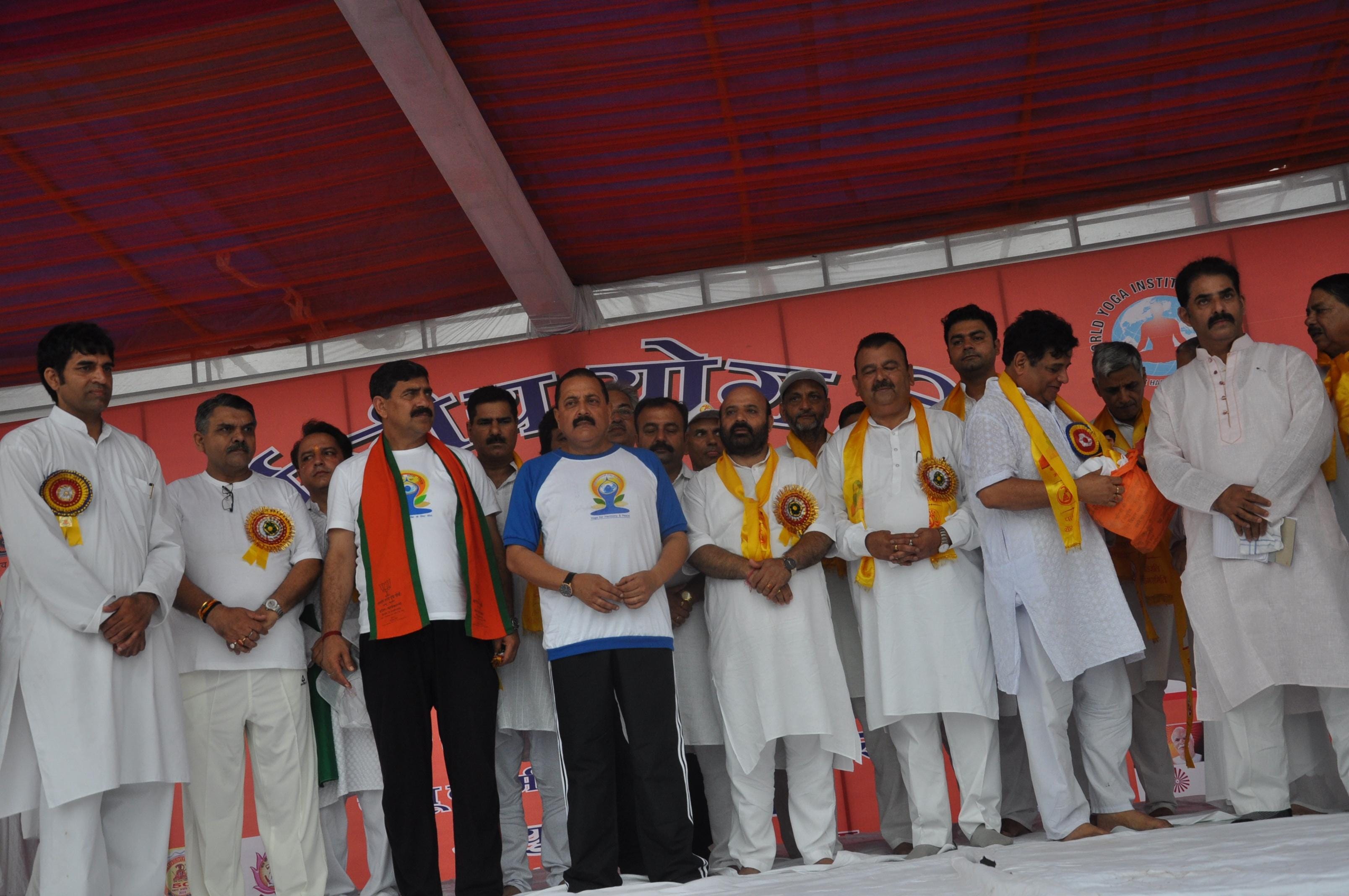 international yoga day was celebrated in jammu