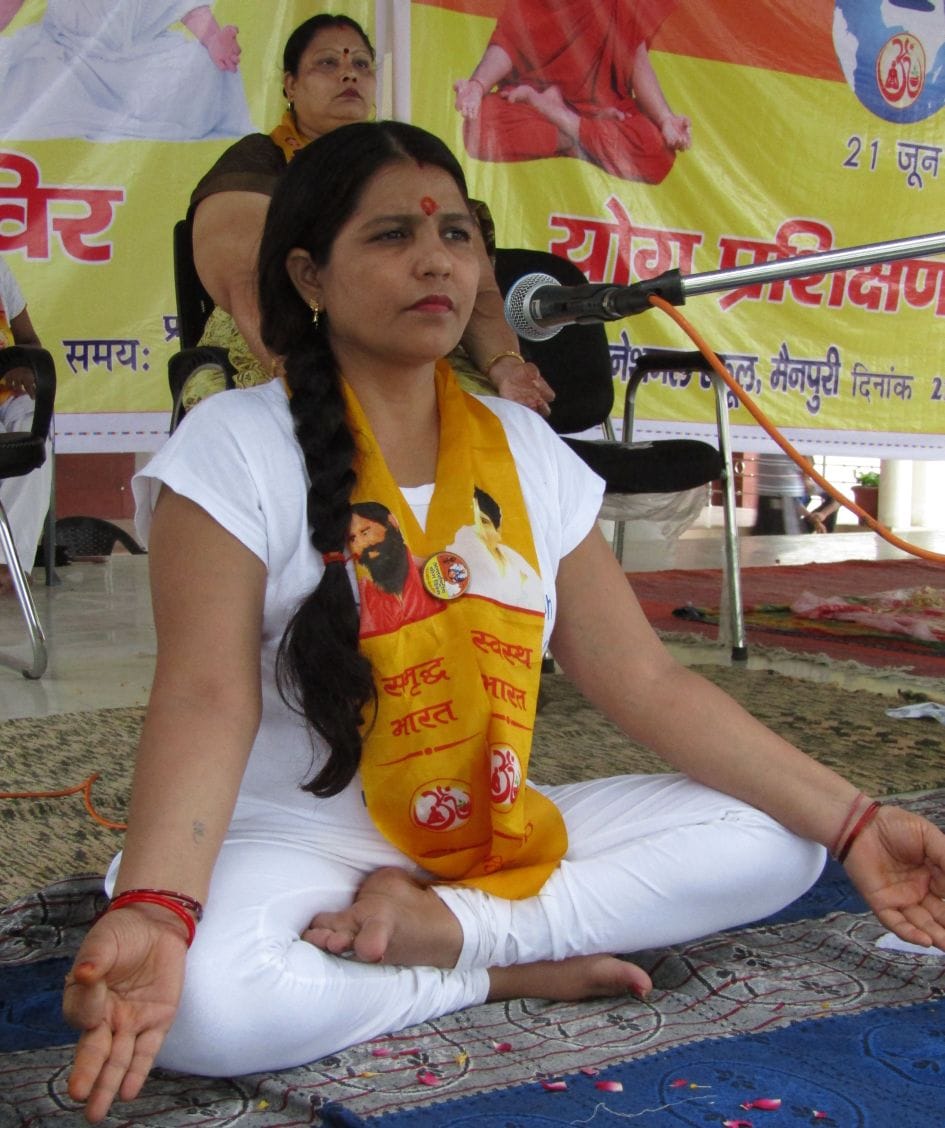 By yoga students