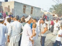 attact on house, nidhana in jind