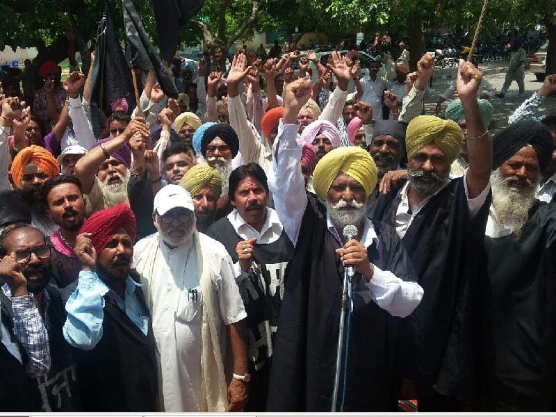 Employee, black robes, government, inflation, performance, Patiala