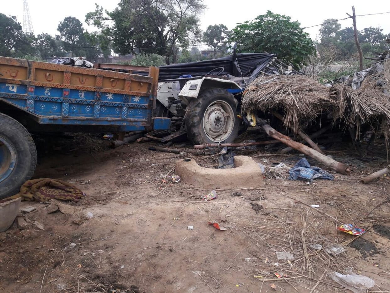 Lady killed in accident
