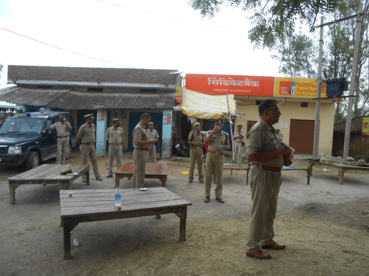 bahuar virllage turned in police camp