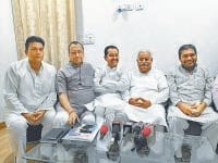  chairman election, parshad, ghanshyam arora, kaithal