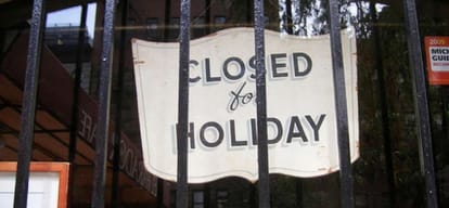 eleven days bank holidays in month of july