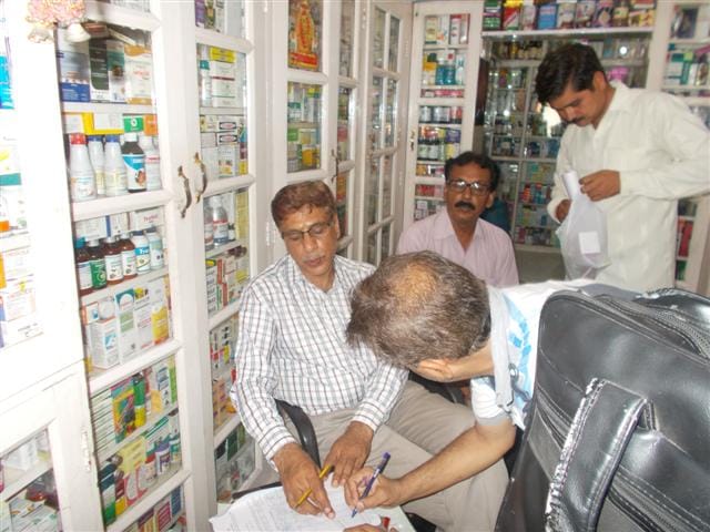 Two medical stores featured on five medications seal