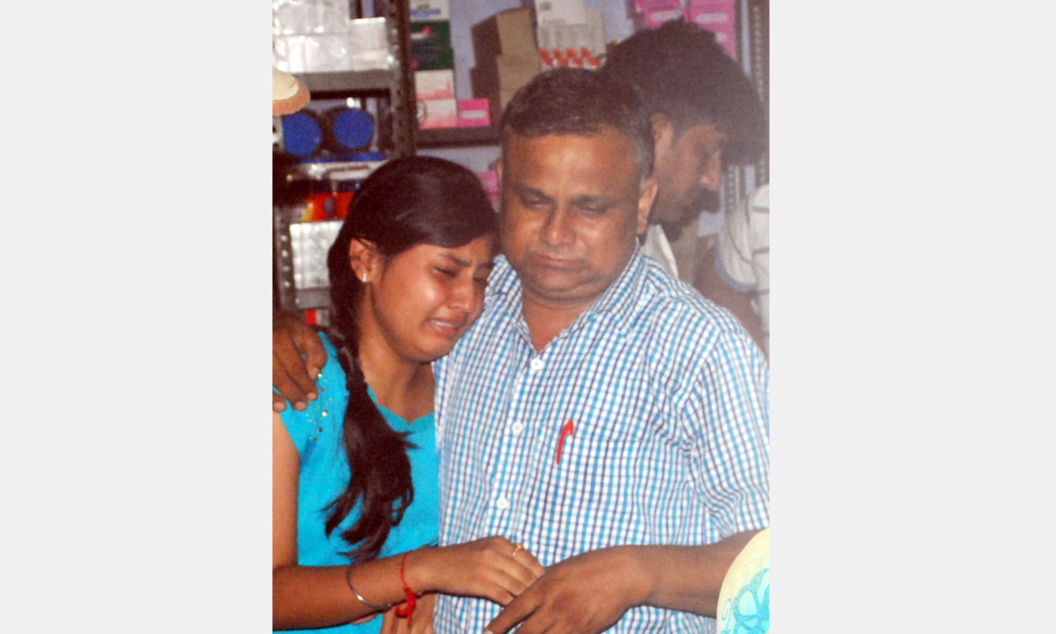 firing on the owner of medical store