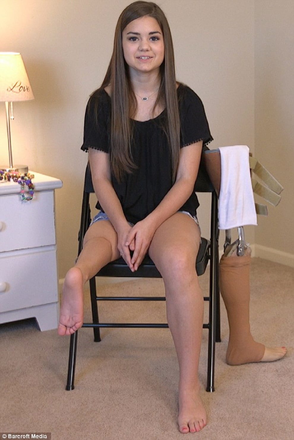 Schoolgirl who fought cancer and won