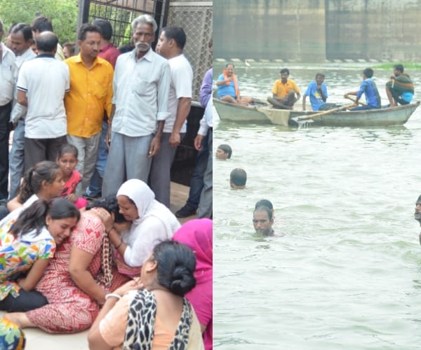 seven people died by drowning in Ganga bairaj.