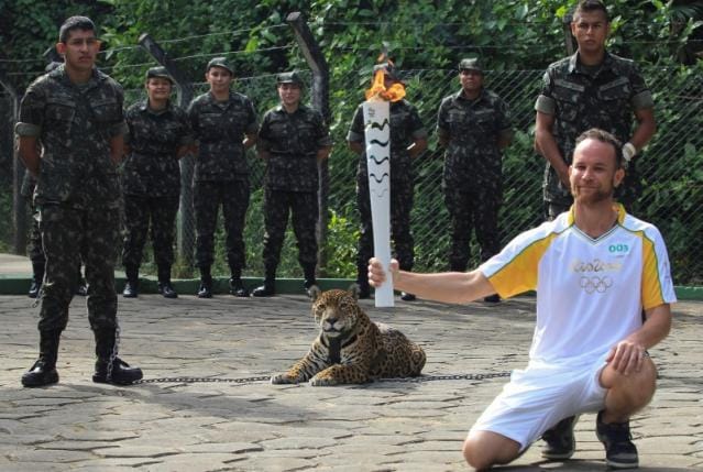 Amazon jaguar shot dead after Olympic torch ceremony