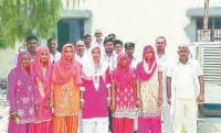 protest block members, grant money, angry, kaithal