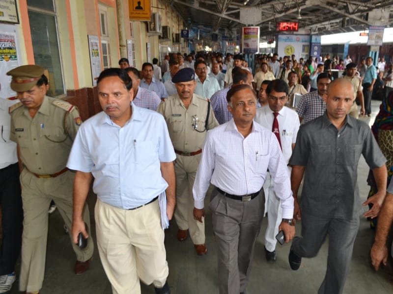 efforts to maintain time and speed of train 