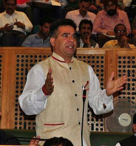 mla Raina took a dig at pakistan
