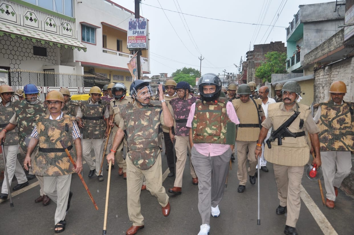 SSP camp in tiwaripur, force from outside also called