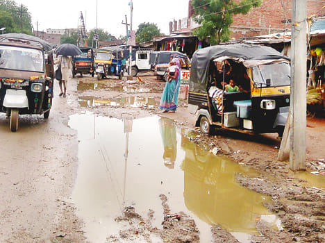 The first rain of the Nagar Panchayat polls opened