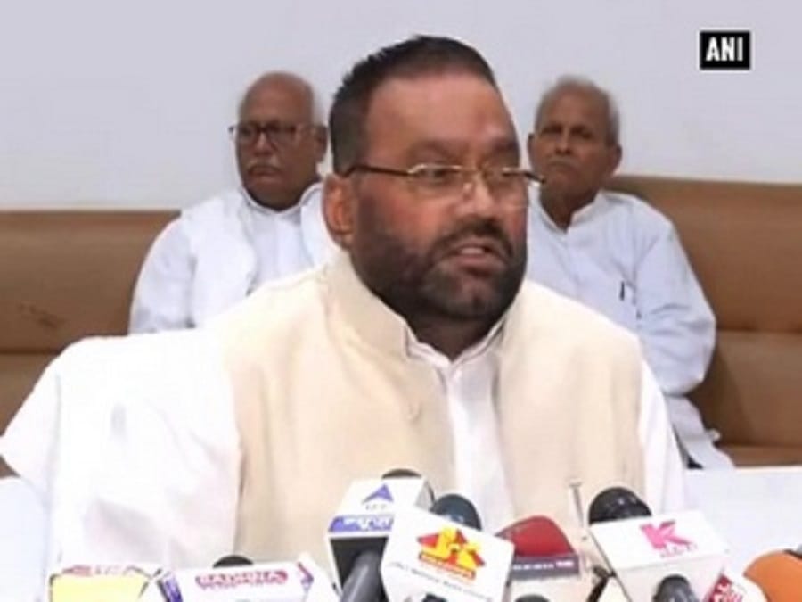 agra swami prasad maurya said political parties conspiracy behind violence 