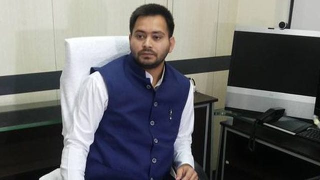 Tejaswi yadav attacked modi's minister on yoga
