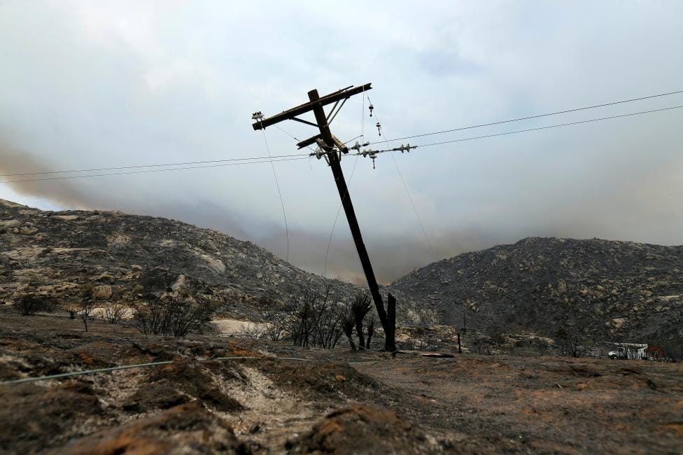 WILDFIRE IGNITES IN CALIFORNIA