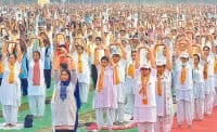 Yoga is also a splash of towns and institutions, Karnal