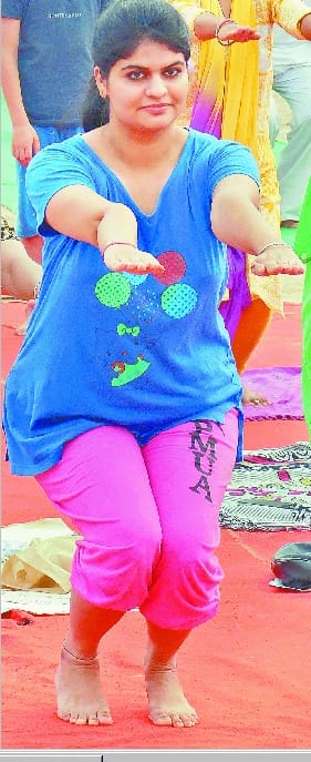 Yoga for health by 10 thousand, in bhiwani