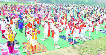 Yoga means freedom from disease