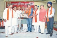 Aryan youth character building camp launched, karnal Aryan youth character building camp launched