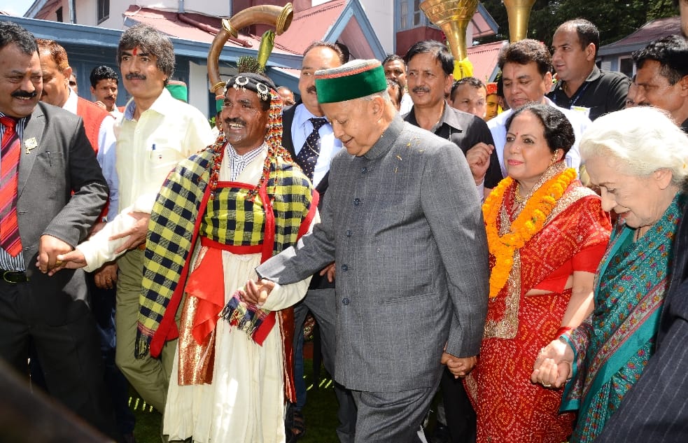  CM Virbhadra singh 82nd birthday celebration, live photos.