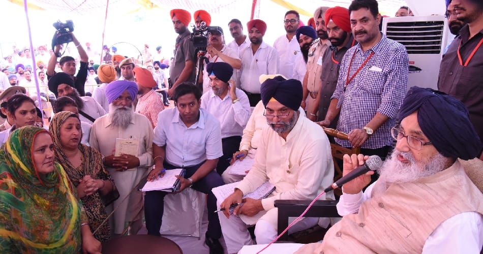 cm badal, cm parkash singh badal, cash credit limit issue, udta punjab, nakodar, jalandhar, punjab