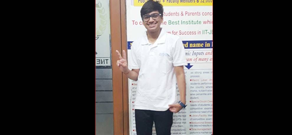 IIT topper deepanshu rely on luck, told ambition