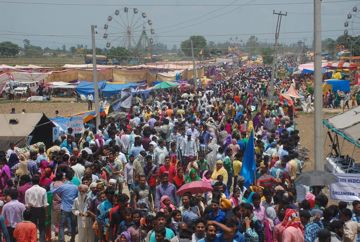 Baba Cmaliyal Fair today at Indo-Pak border