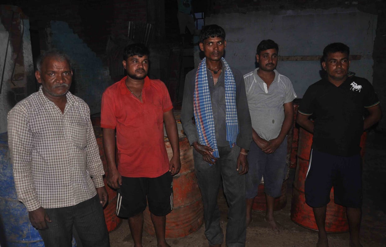 Diesel thief climbed handle raids