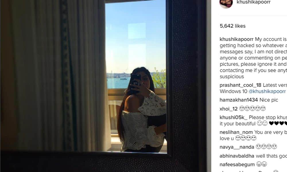 Naysa enjoying holiday with kajol