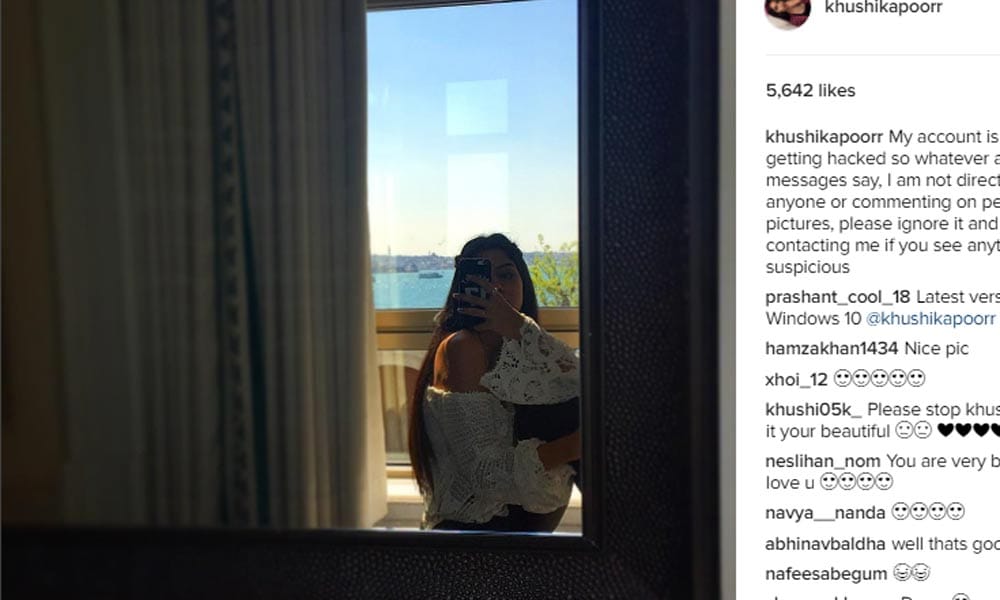 Naysa enjoying holiday with kajol