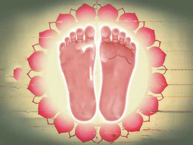 10 auspicious signs on shri krishna foot