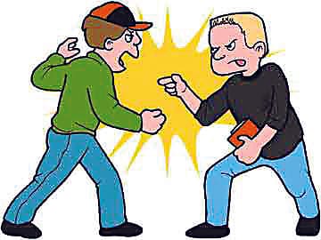  Police the two sides melee at Police chauki