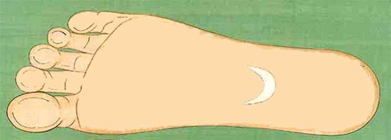 10 auspicious signs on shri krishna foot